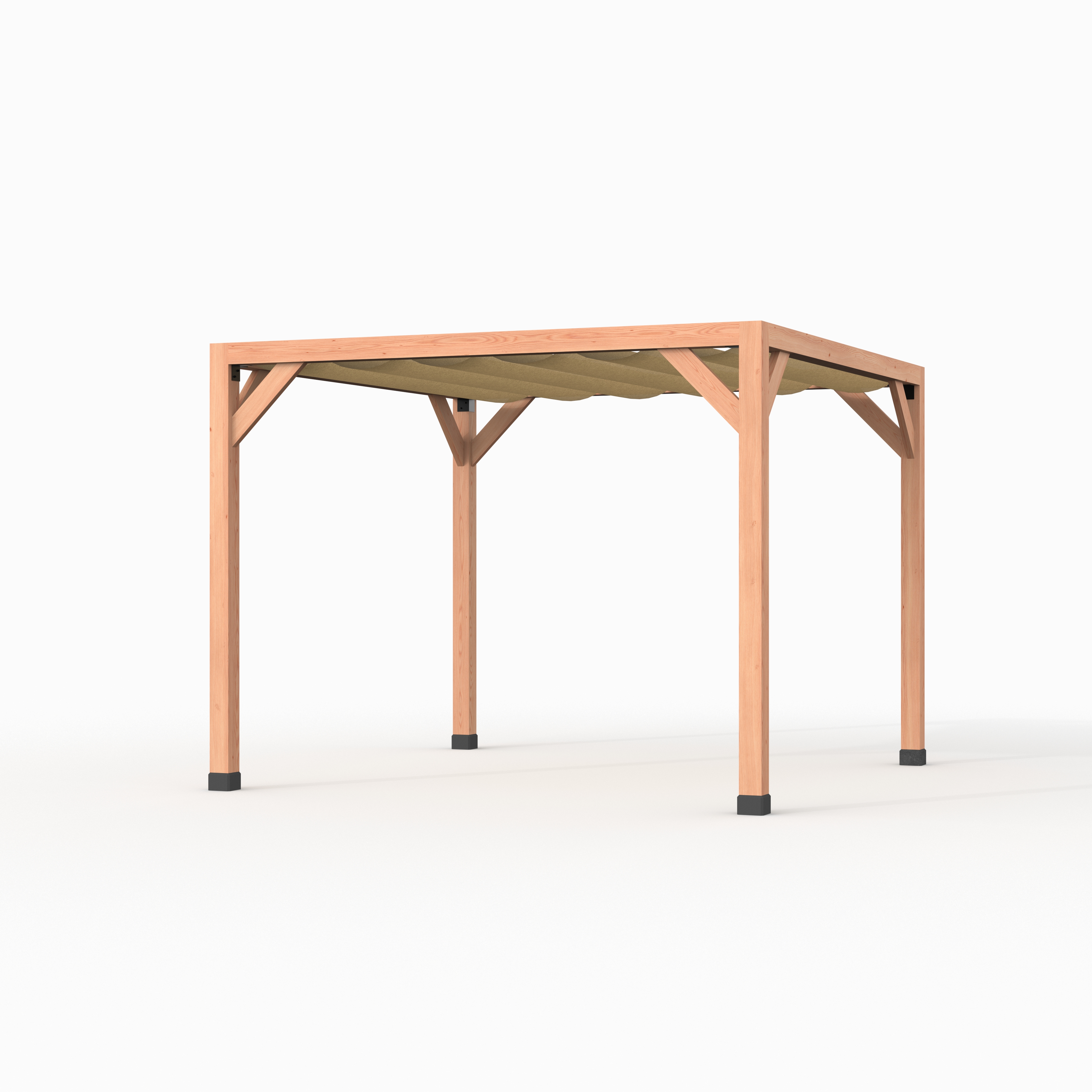 Douglas Pergola Westwood Vester Plus Zand 324 x 324 cm - Afbeelding 1